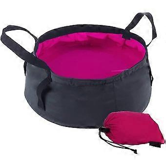 Foldable Bucket,heilwiy 8.5l Collapsible Water Bowl Wash Basin With Carry Bag