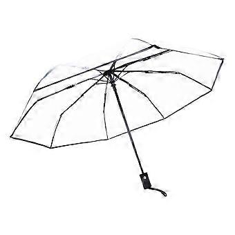 damski kompaktowy parasol ultra clear automatycznie otwierany