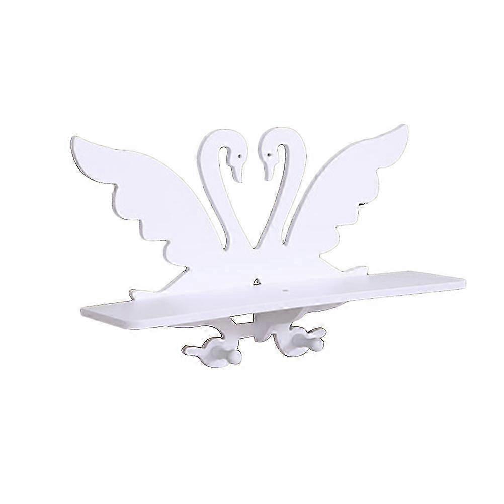 White Wall Storage Stand compatible with Storage Use Rack
