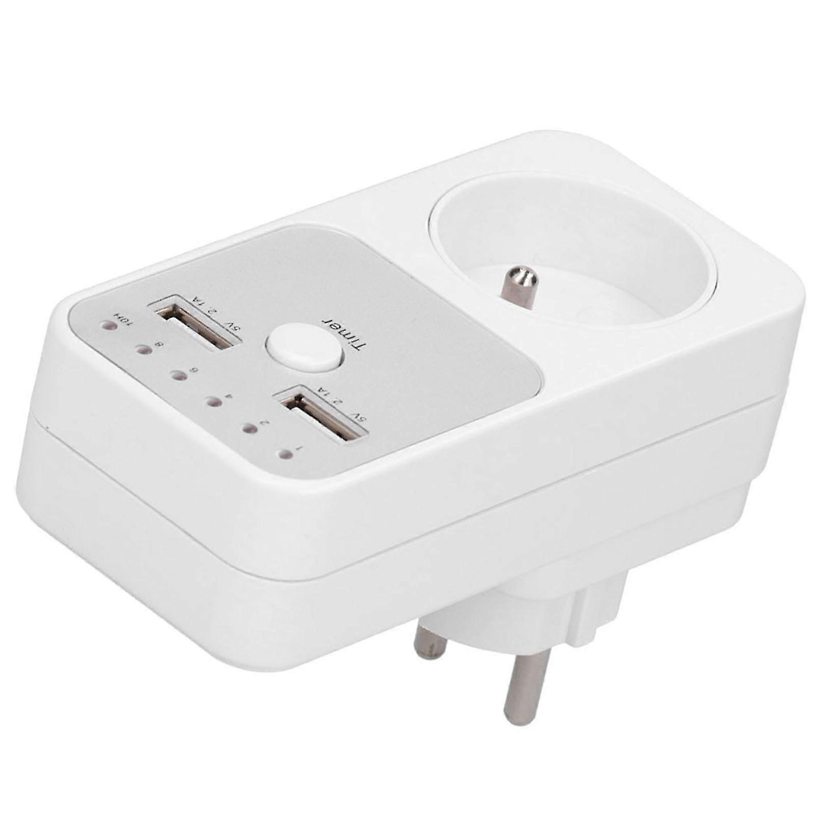 180~260V USB Smart Digital Countdown Timer Socket compatible with Computer Phone Charger
