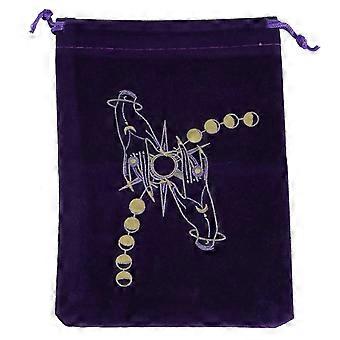 Board Game Cards Drawstrings Bag Tarot Oracles Card Storage Bag Rune Pouches Divinations Accessory Storage Bag