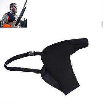 Black Shockproof Shotgun Shoulder Pad, Hunting Recoil Shield Pad
