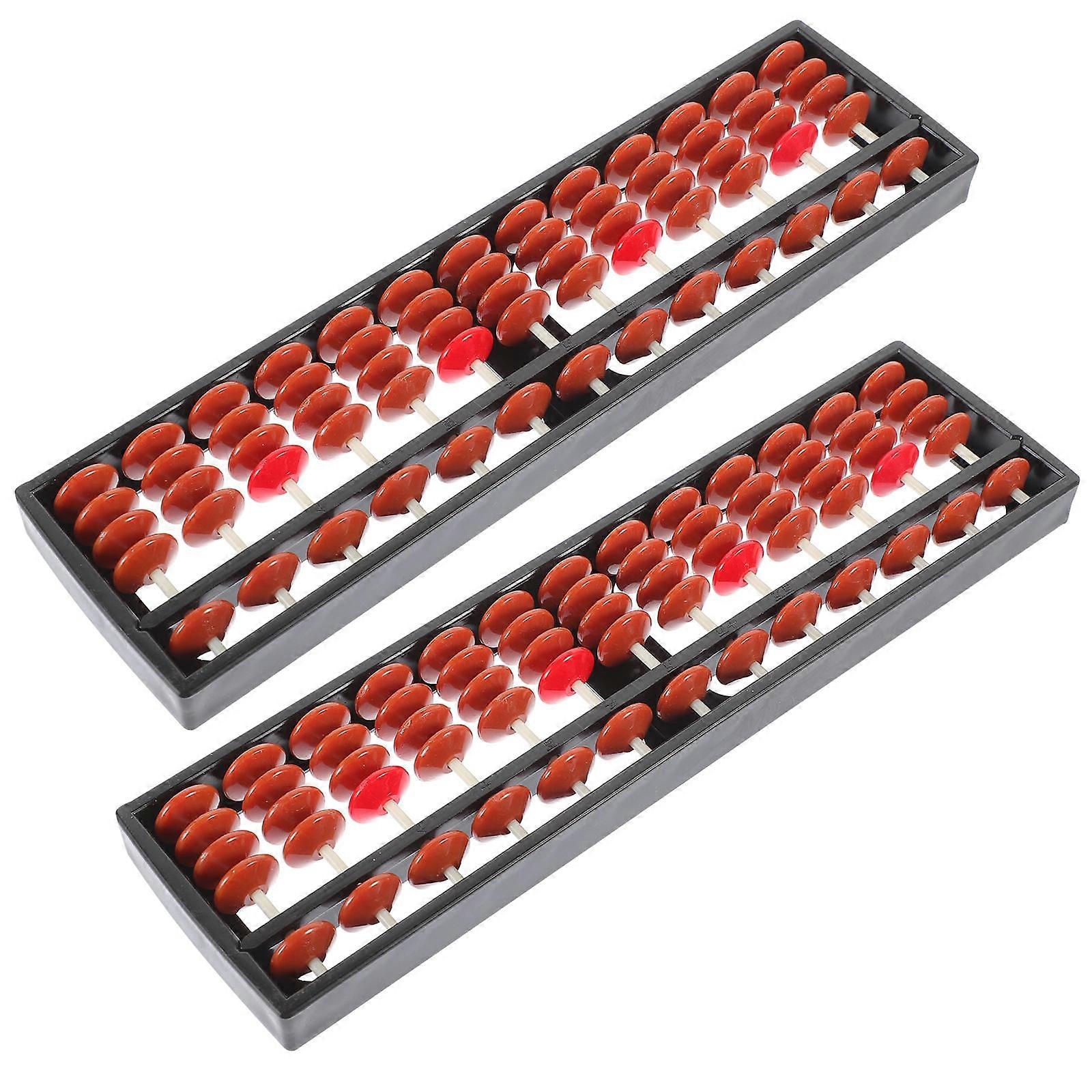 2pcs Kid Educational Abacus Arithmetic Abacus Student Calculating Abacus