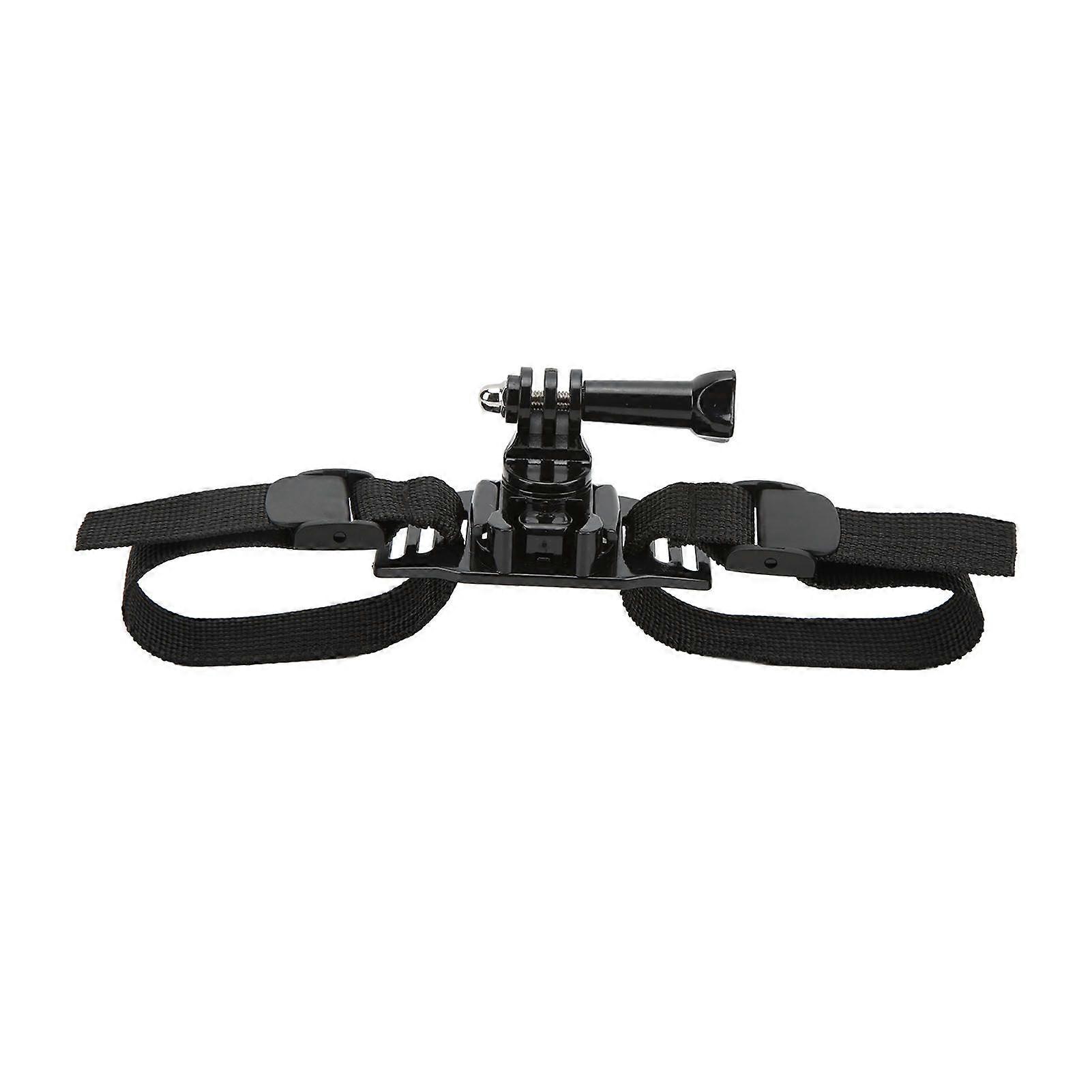 Action Camera Helmet Mount Strap Attachment with Bracket Adapter Base Compatible With Hero 9/10 Motion Camera