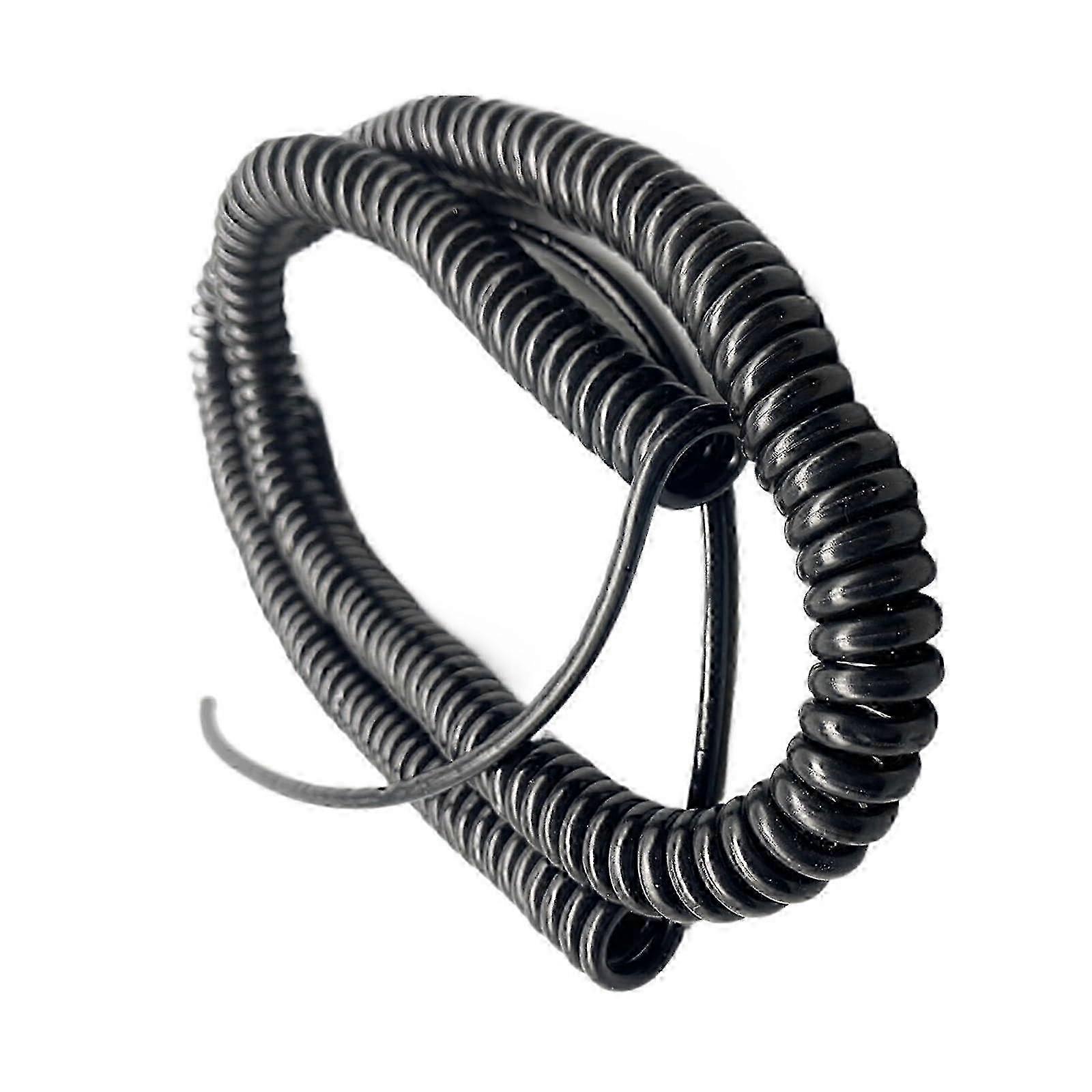 Stretchable Spring Cord 2.5m 20AWG 2 Core Flexible Power Cable