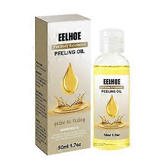 Eelhoe Peeling-Öl für gelbe Haut ist ein sanftes und aufhellendes Körperöl zur Reinigung, zum Peeling, zur Feuchtigkeitsversorgung und zur Pflege.