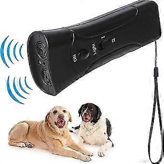 Ultrasonic Anti Barking Device for Dogs, 3 in 1 Bark Control Tool with Handheld Trainer, Stop Barking Pet Training Aid