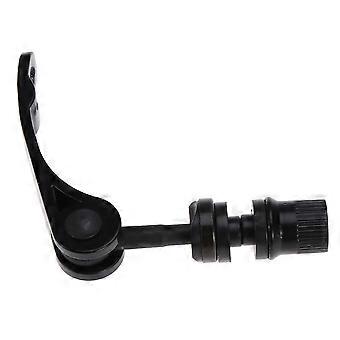 Sgancio rapido universale per bici da strada per mozzo ruota Reggisella Morsetto reggisella Mozzo anteriore Sgancio MTB BMX Mountain Bike Leva albero da strada 30mm (nero)