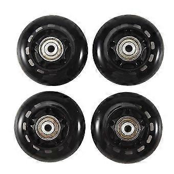 4Pcs Rubber Wheels Anti-Skid Mute Wear-Resistant Roller Skates Edition 0313