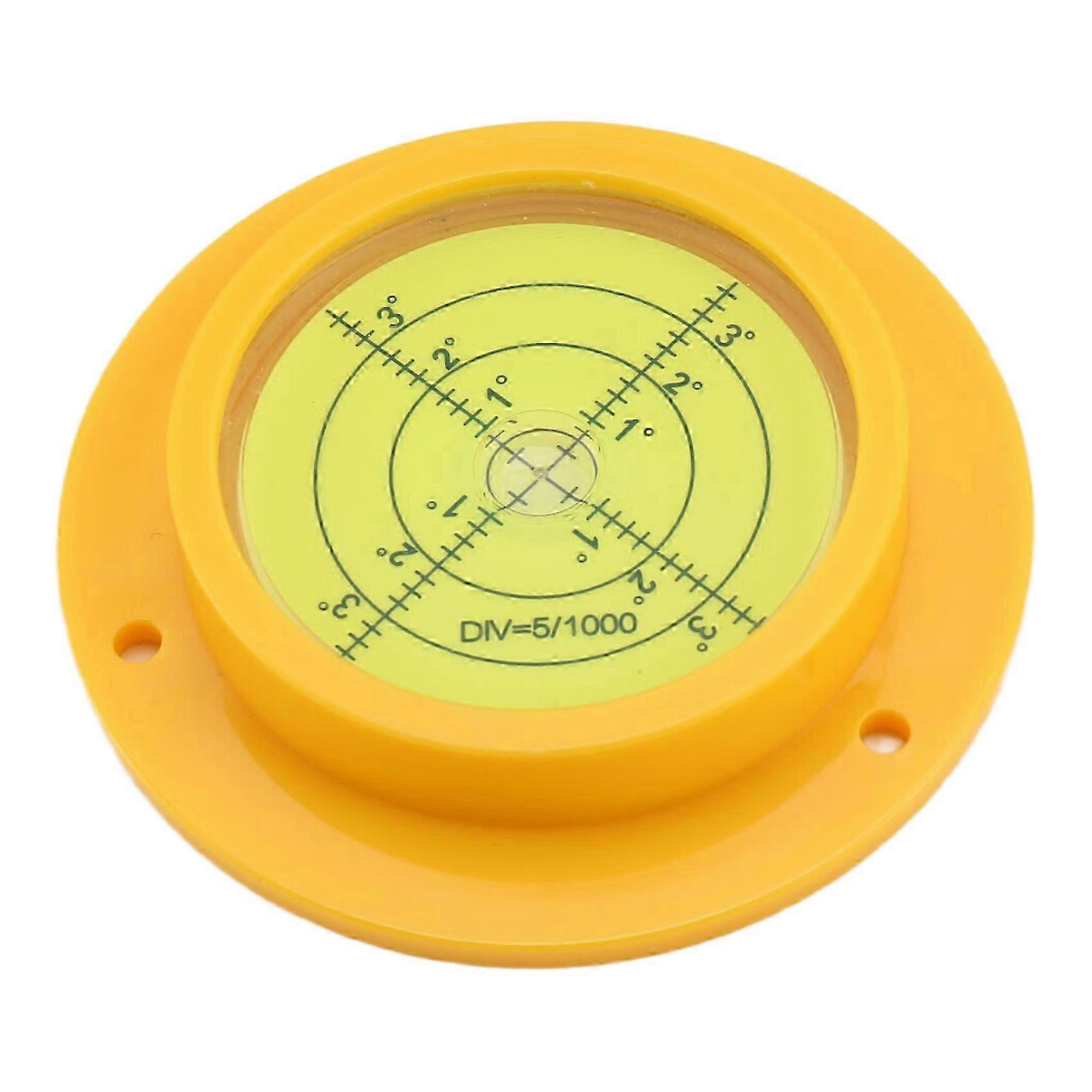 Round Bubble Level, 90X17mm High Precision Circular Spirit Level