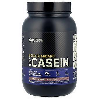 Optimum Nutrition, Gold Standard® 100 % kasein, sjokoladesupreme, 850 g