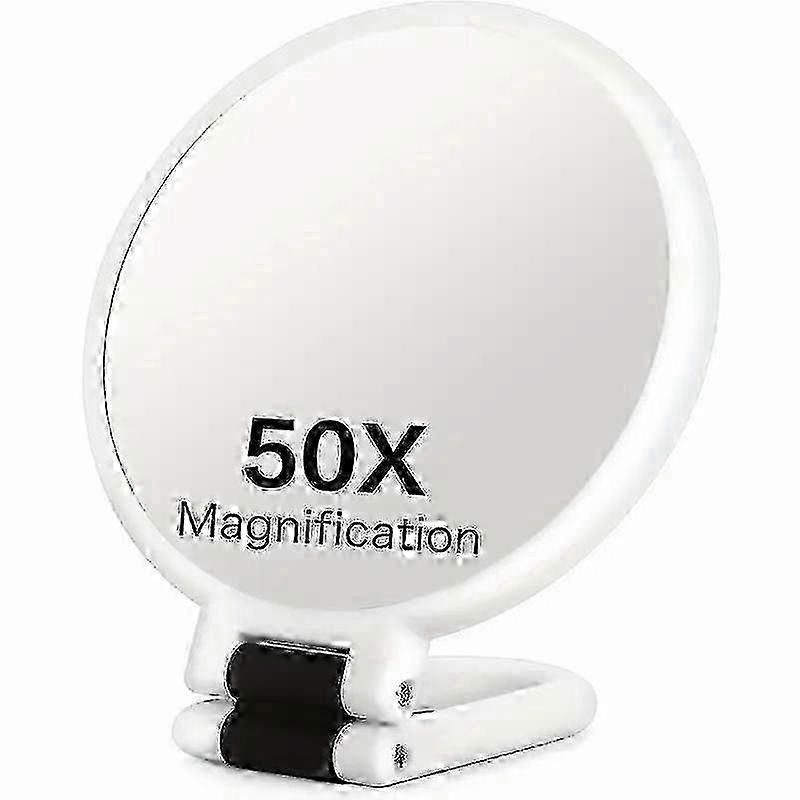 50X Precision Foldable Handheld Mirror