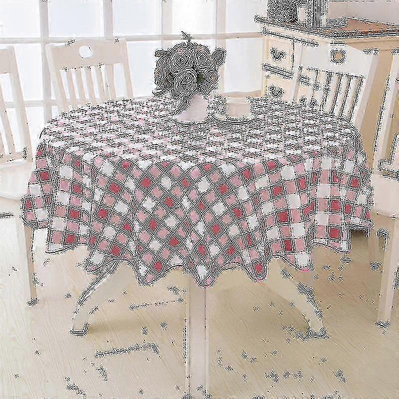 Oil Proof Waterproof Round Tablecloth
