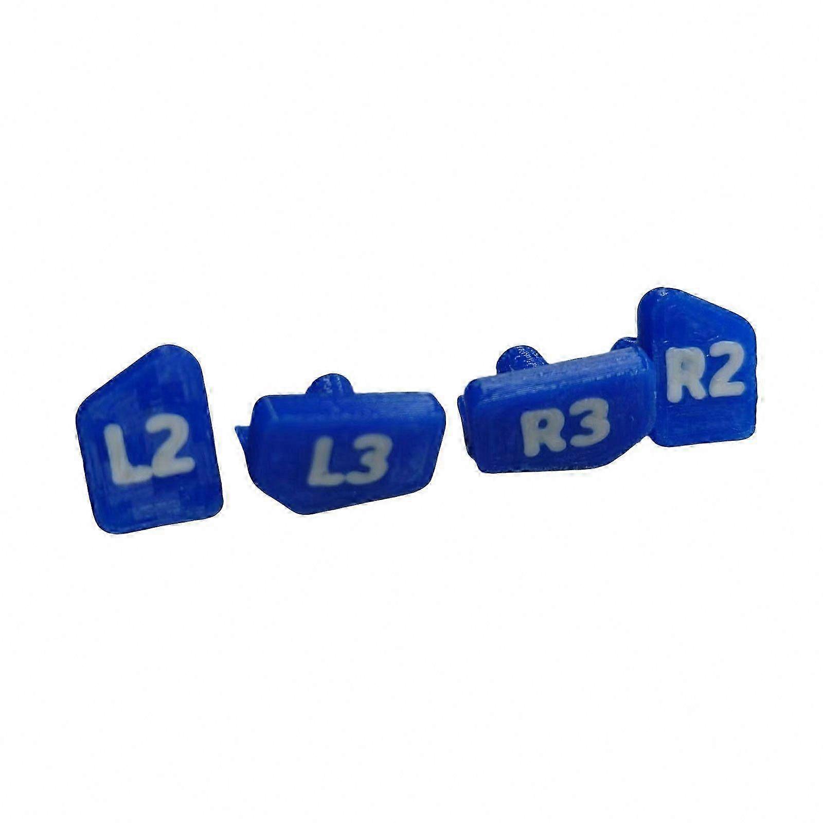 3D Printed Button Replacement Kit for Steering Wheels Compatible with PlayStation and  Controllers
