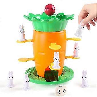 Foldable Carrot Balance Tower Game