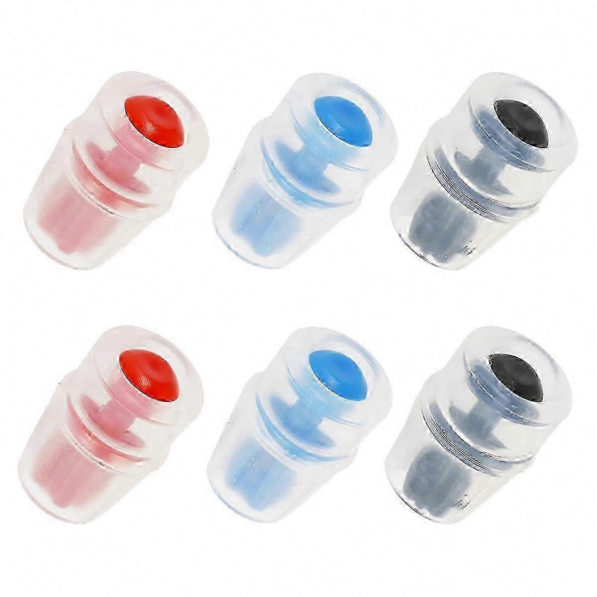 6-Pack Odourless Silicone Bite Valve Set