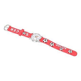 Childrens Watches Basic Kid Watches For Students Daily Use Red 19x2.8cm Time-telling 1Pack