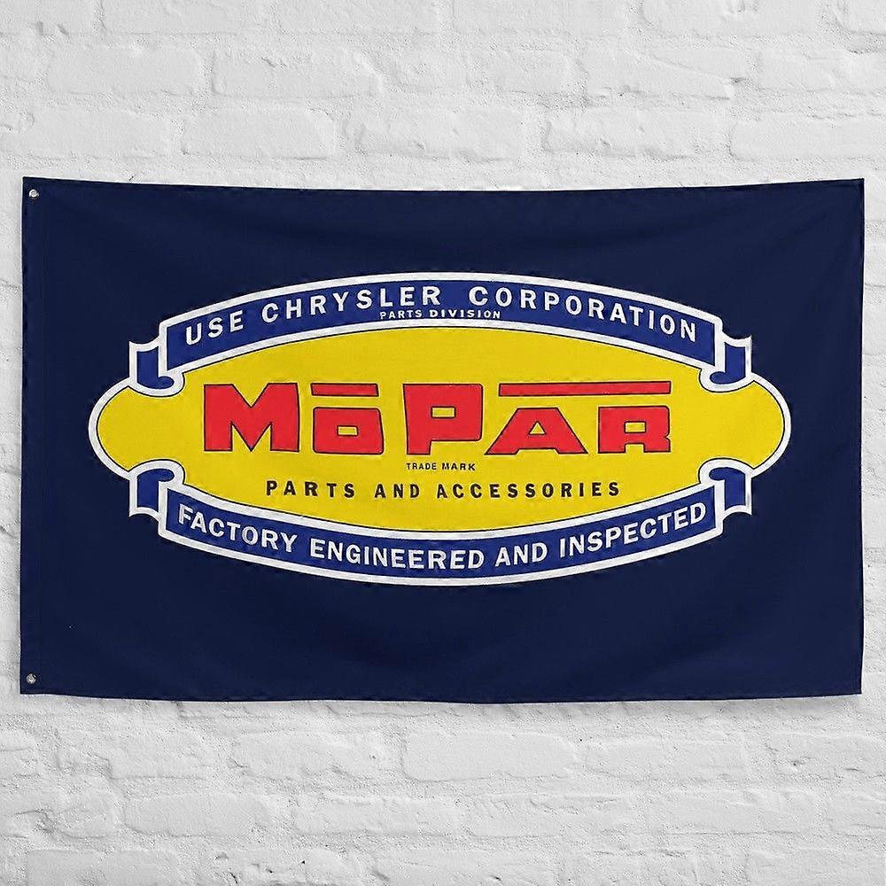 Mopar Logo V3 Flag Banner QP-1132