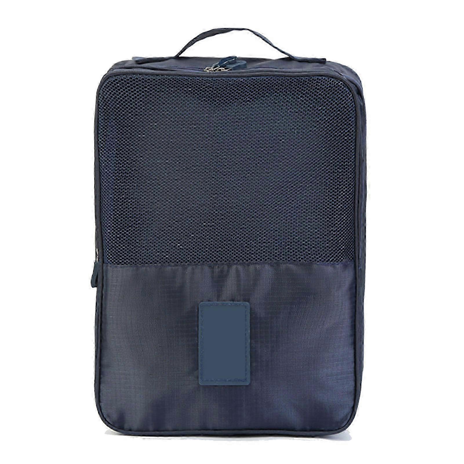 3-Pair Double-Zip Shoe Storage Bag