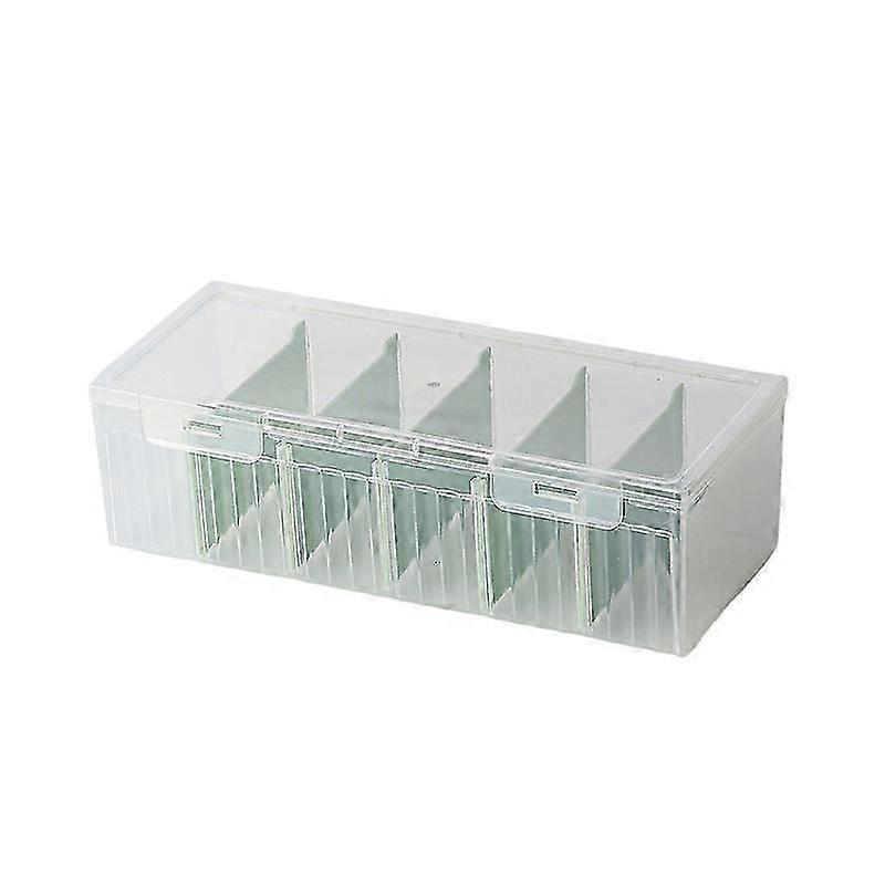 Clear PP Desk-Sized Card Classification Box