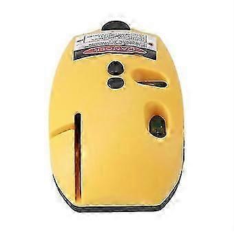 Yellow Infrared Laser Level Right Angle Measuring Tool - 2 Lines Vertical Horizontal Line