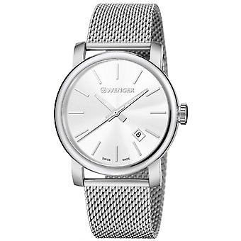 Urban klassische Vintage Quarz Analog Man Uhr mit Edelstahl Armband 01.1041.121