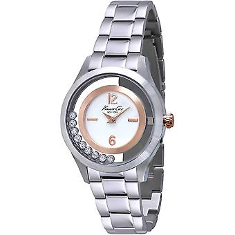 Kenneth Cole Elly horloge voor vrouwen analoge Quartz met IKC4910 roestvrijstalen armband