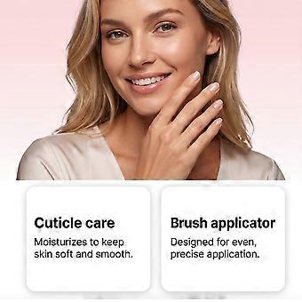 Pink nail hardener 3-in-1 nail polish for daily care protective nail treatment for brittle and damaged nails supports healthy-looking nails-jry