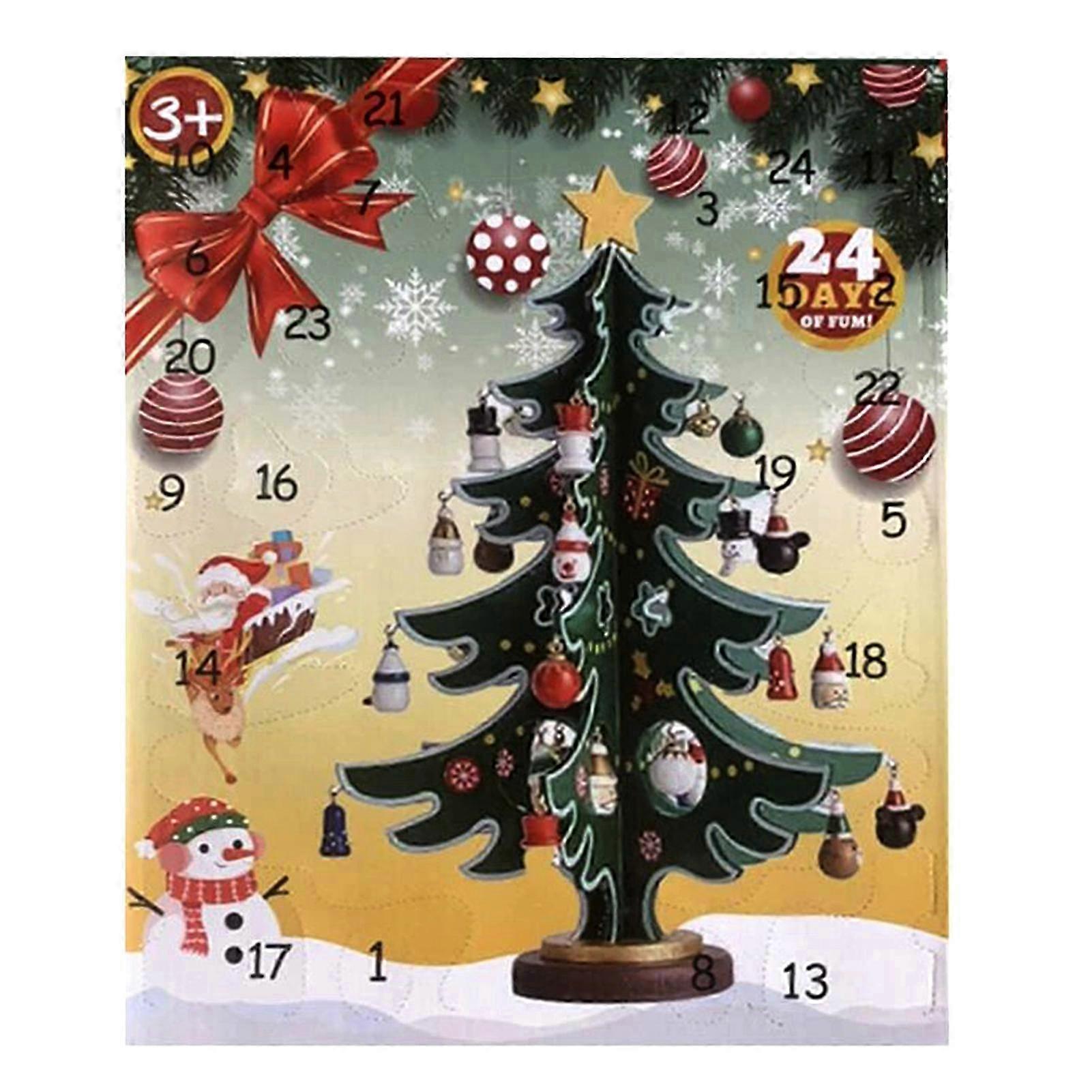 24-Day Build-A-Tree Advent Calendar