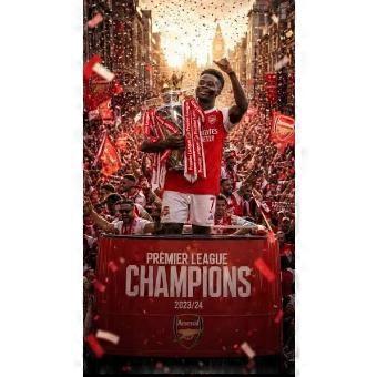 Arsenal 2023/24 Premier League Champions Parade Jigsaw Puzzle XIN877