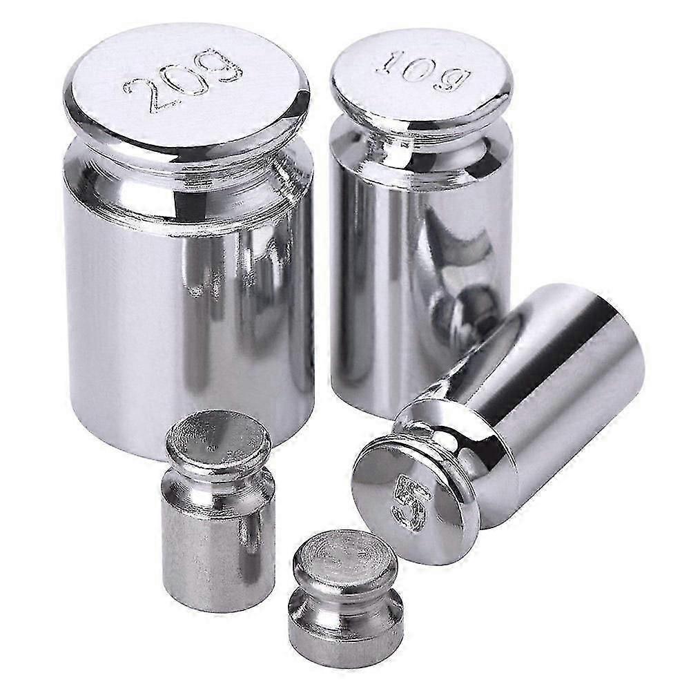 Nickel-Plated Steel Calibration Weights Set