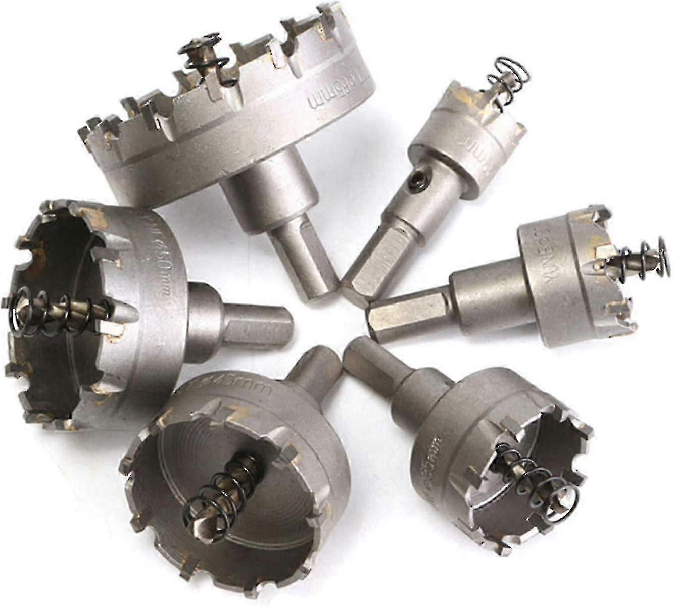 6-Piece TCT Metal Hole Saw Kit