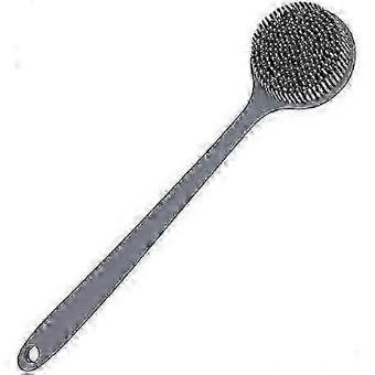 Back Scrubber for Shower Soft Silicone Bath Body Brush with Long Handle-Goodi core