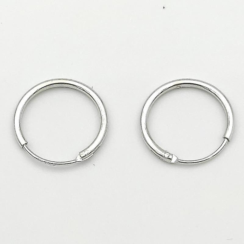925 Sterling Silver Segment Hoop Nose Ring