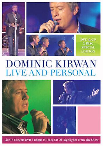 Dominic Kirwan Live and Personal DVD (2011) Dominic Kirwan cert E - Region 2