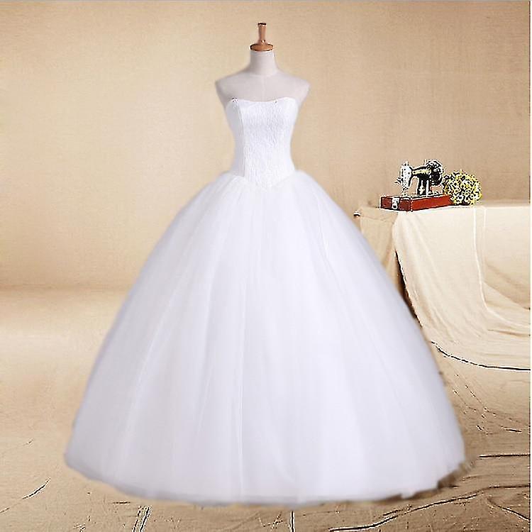 المشاهير حمالة خمر تول الزفاف الكرة فساتين الزفاف