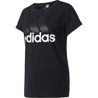 Adidas Ess Linear Tee S97222 træning hele året kvinder