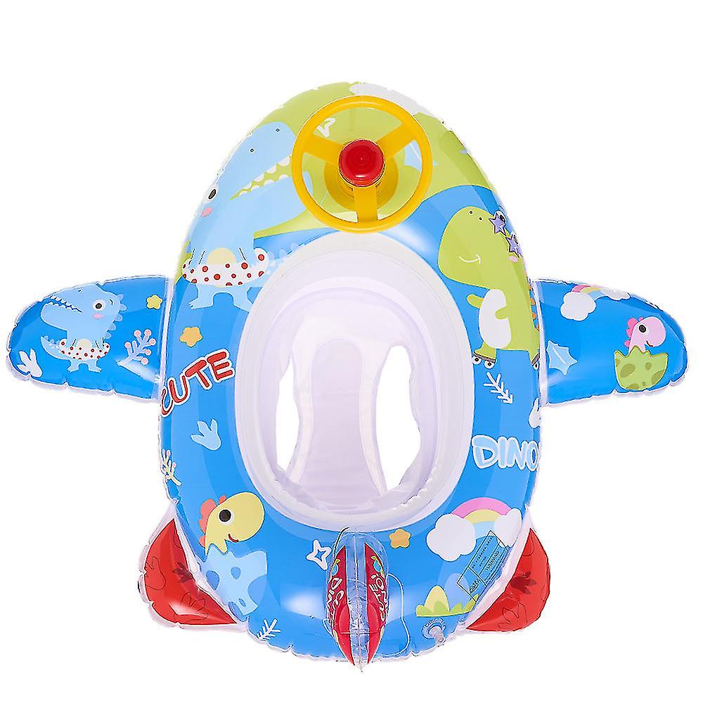 Baby Floats For Pool, Swimming Float, Baby Inflatable Floater With Steering Wheel And Horn