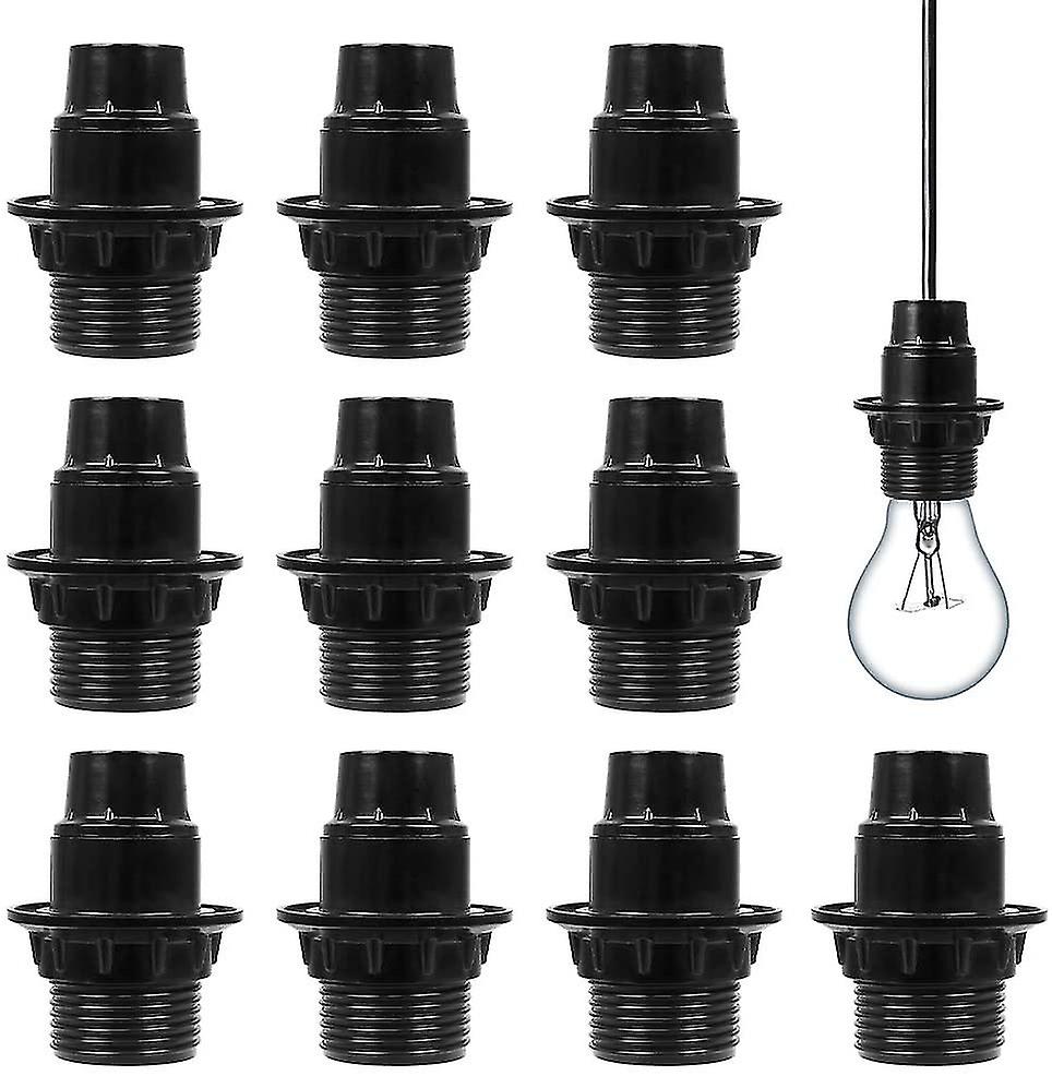 Lamp Socket, 10 Pcs E14 Lamp Sockets Suitable For E14 Screw Light Bulbs And Screw Energy