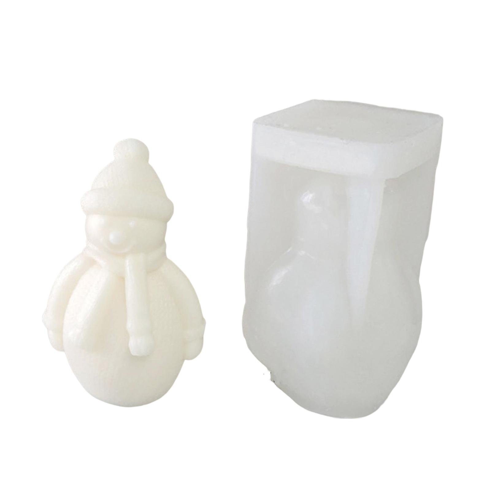 Christmas Handmade Silicone Mold Easy Release Candle Mold