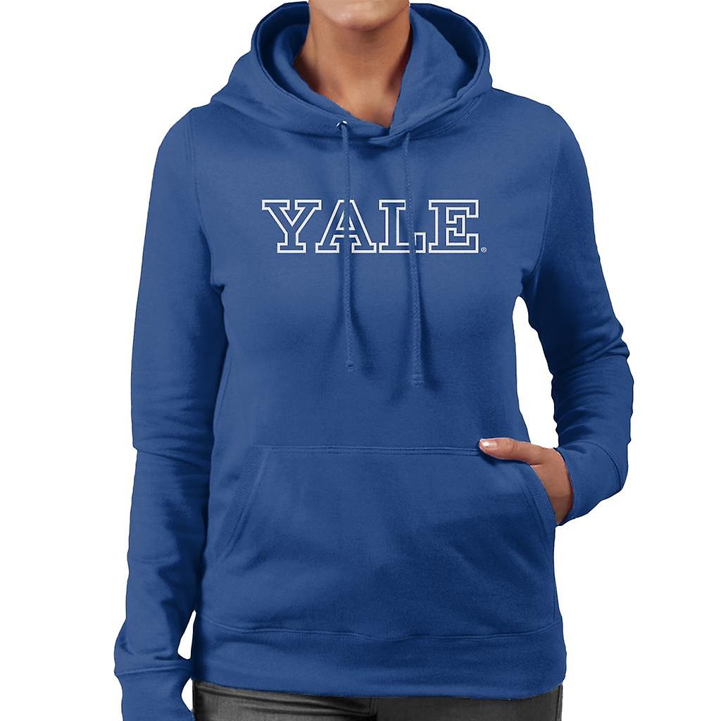 Yale University Block Logo Women's Hooded Sweatshirt