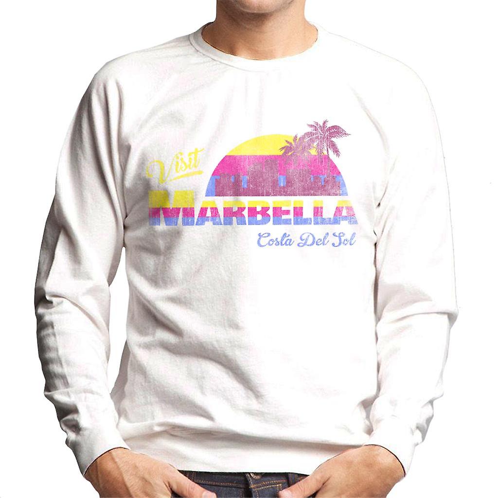 Visit Marbella Sunset Men's Sweatshirt