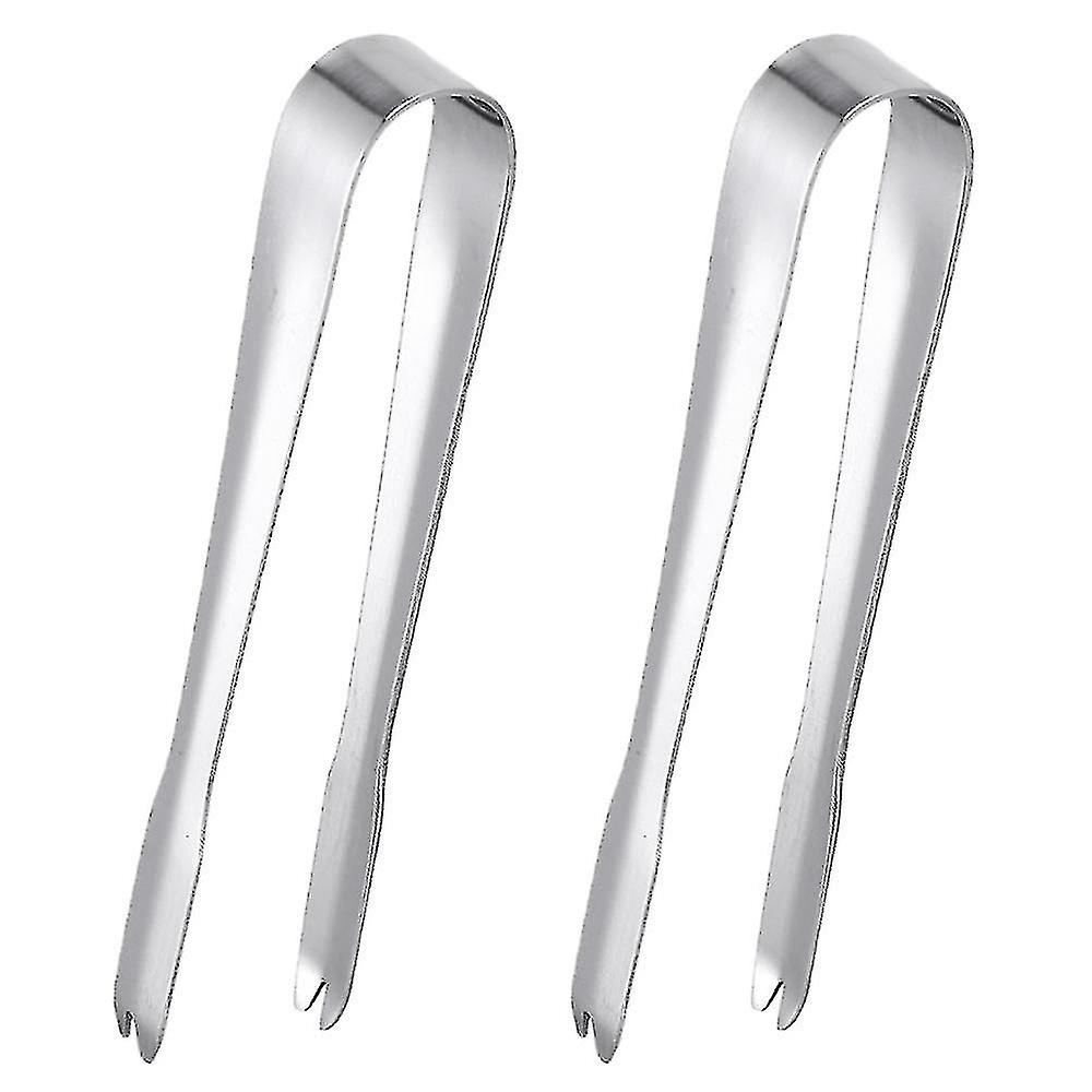 Ice Tongs,2pcs Small Tongs,for Ice Bucket Ice Sugar Cubes