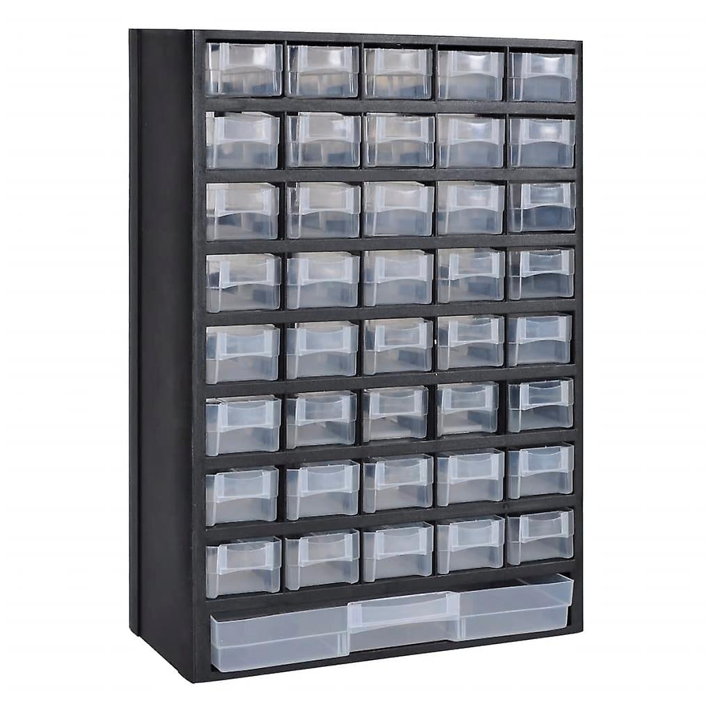 41 compartments plastic assortment cabinet