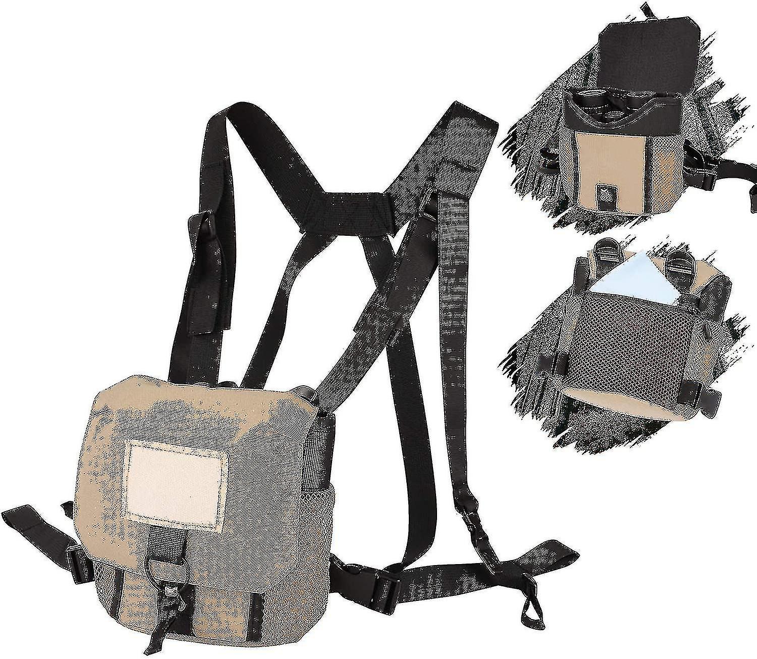 Binocular Bag Case With Harness, Binoculars Chest Pack Bag