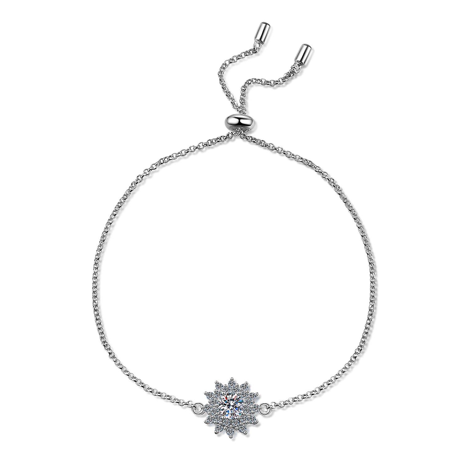 Bracelet S925 Moissanite Argent