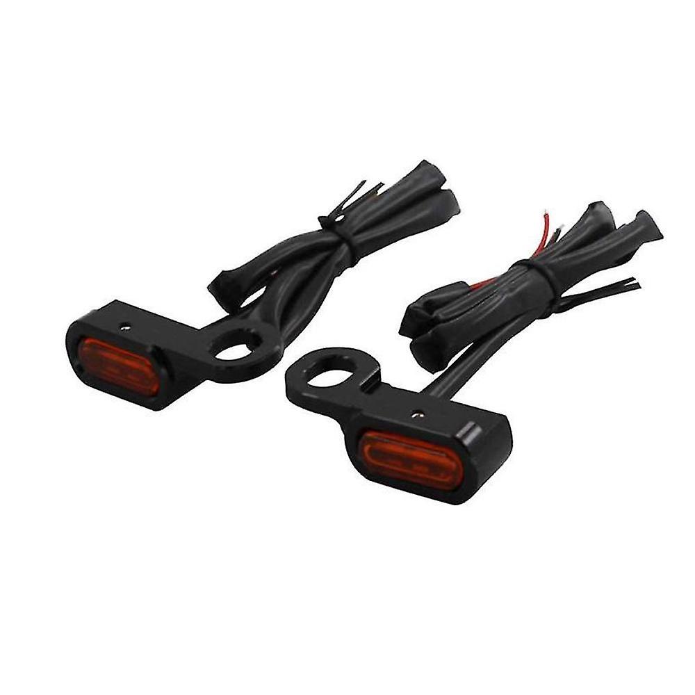 Mini Led E Mark Turn Signal Light Running Indicator Lamp(orange)