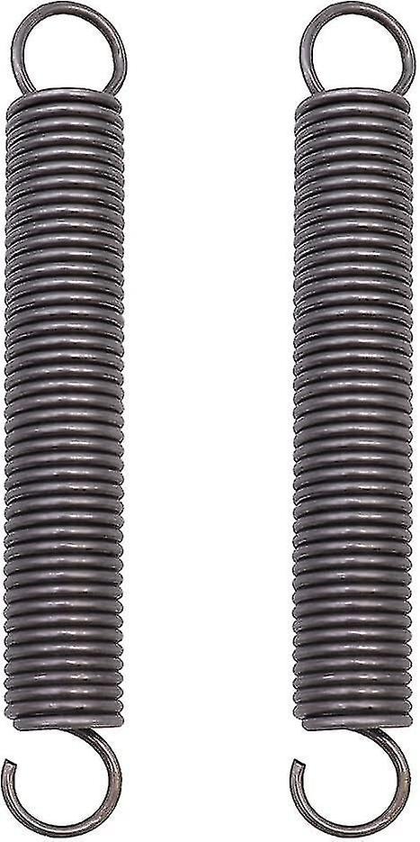 2 Pieces Extension Spring Steel Extended Compressed Spring Double Hook Springs - 2x18x150mm