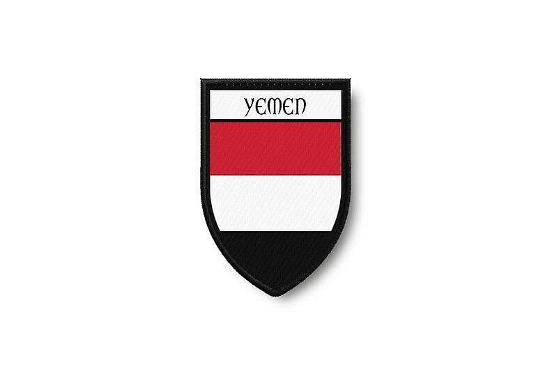 Patch Ecusson Termocollant Edge Brode Flag Prints Yemen Yemenite