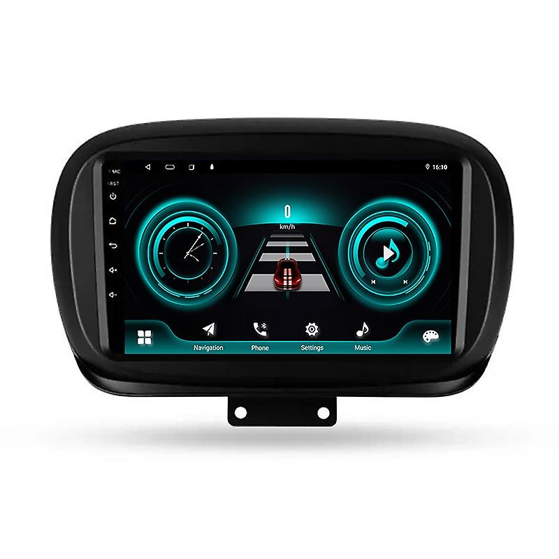 Android GPS Car Radio For Fiat 500X 2014 - 2020 Stereo Multimedia Video Player DSP CarPlay